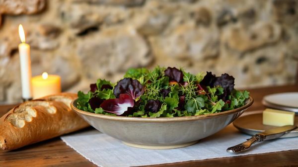 Les meilleurs accords vins pour accompagner une salade périgourdine
