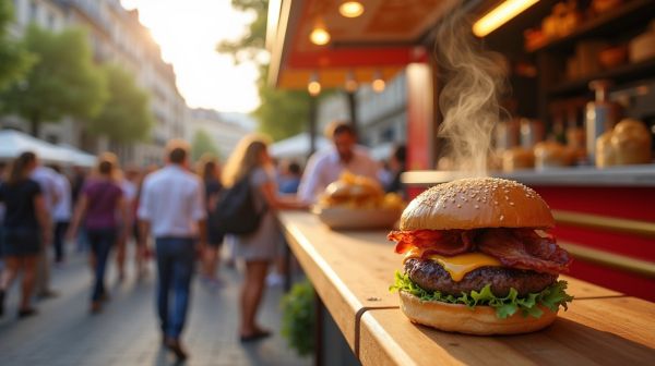 Savourer des burgers gourmands avec un foodtruck à Ferney-Voltaire