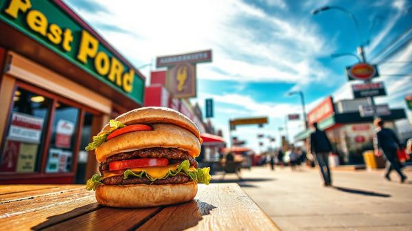 Top options de fast-food à découvrir à proximité